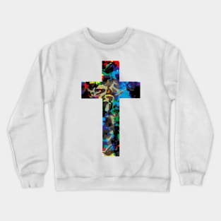 Christian Cross Crewneck Sweatshirt